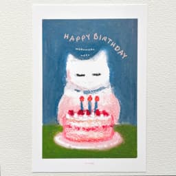 予約したケーキがもったいなくて食べられないねこ - サムネイル 1