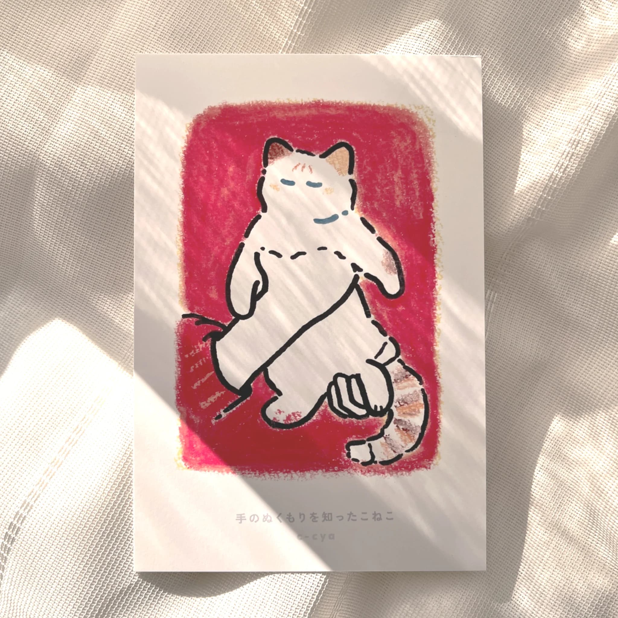 手のぬくもりを知ったこねこ