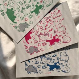 ねこちゃん大集合にゃんにゃん祭り(緑) - サムネイル 3