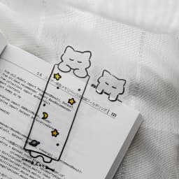 long & short cat クリアしおり - サムネイル 1