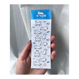 ｼｬﾁｮｳがいっぱいステッカー - サムネイル 1