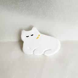ぜんしんねこブローチ - サムネイル 1