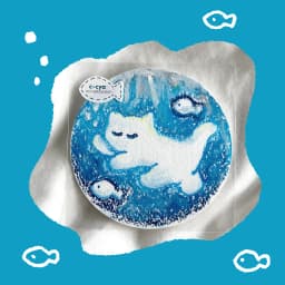 泳ぎが得意なねこ - サムネイル 1