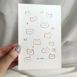 落書きみたいなねこちゃん達 - サムネイル 1