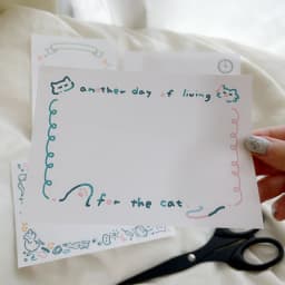 4種のねこちゃんメモカード - サムネイル 7