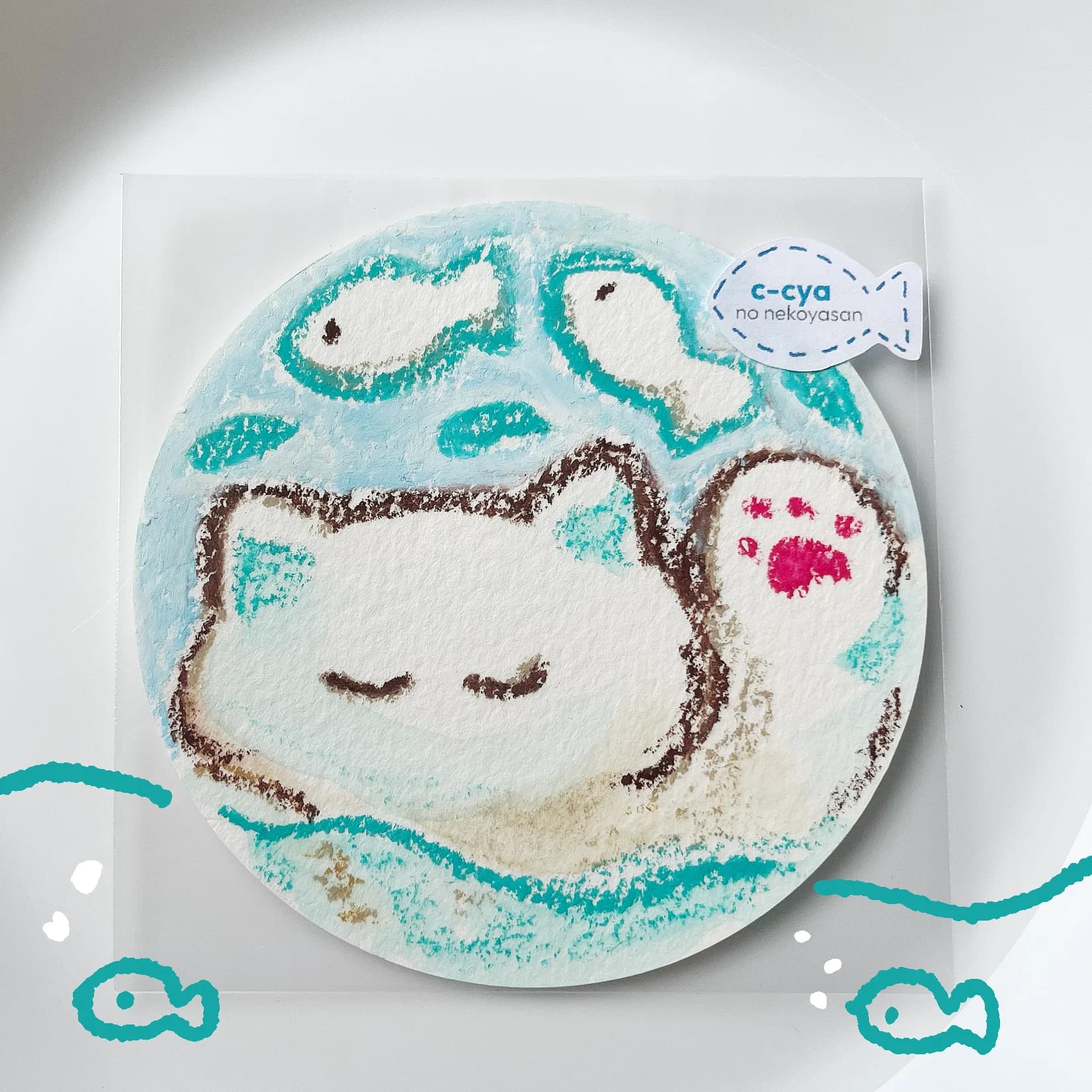 【初挑戦】川魚をとってみた。ねこ