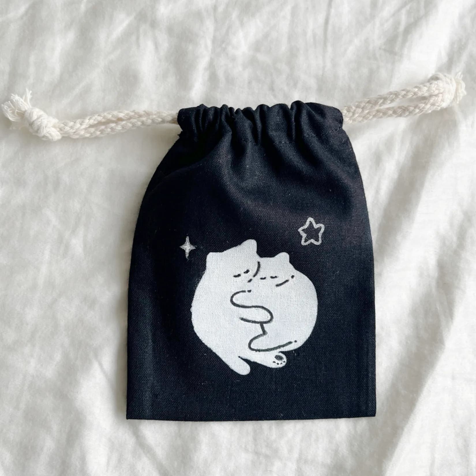 小さなバッグにも入るよ巾着 - 画像 1