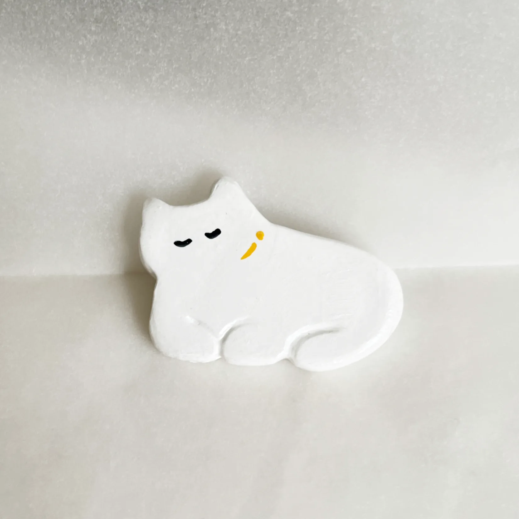 ぜんしんねこブローチ - 画像 1